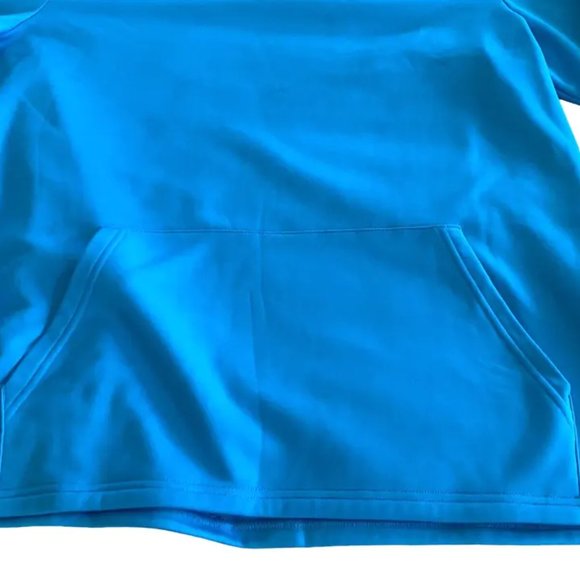 XERSION 2XL Quick Dri Dry Hawaiian Surf Blue Fleece Pullover Pocket Hoodie NWT - Picture 4 of 9